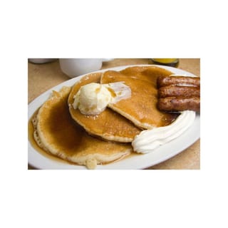 Hot Cakes with Choice of Meat